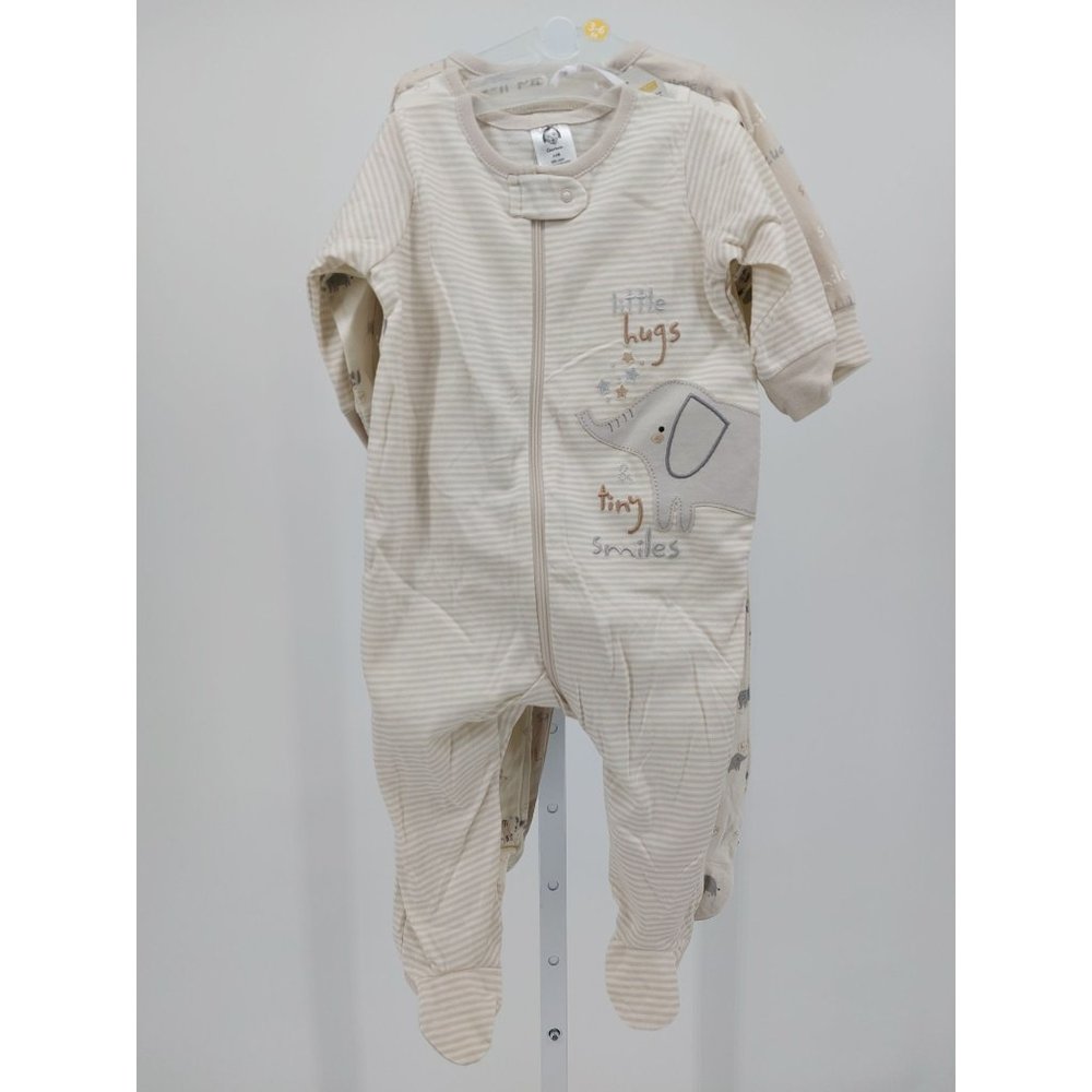Baby Set of 3 Sleep 'n Play Pajamas - Gerber - Size 3-6m
